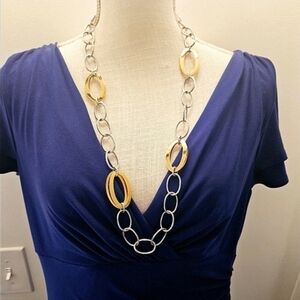 Milor Gold and Silver  Necklace